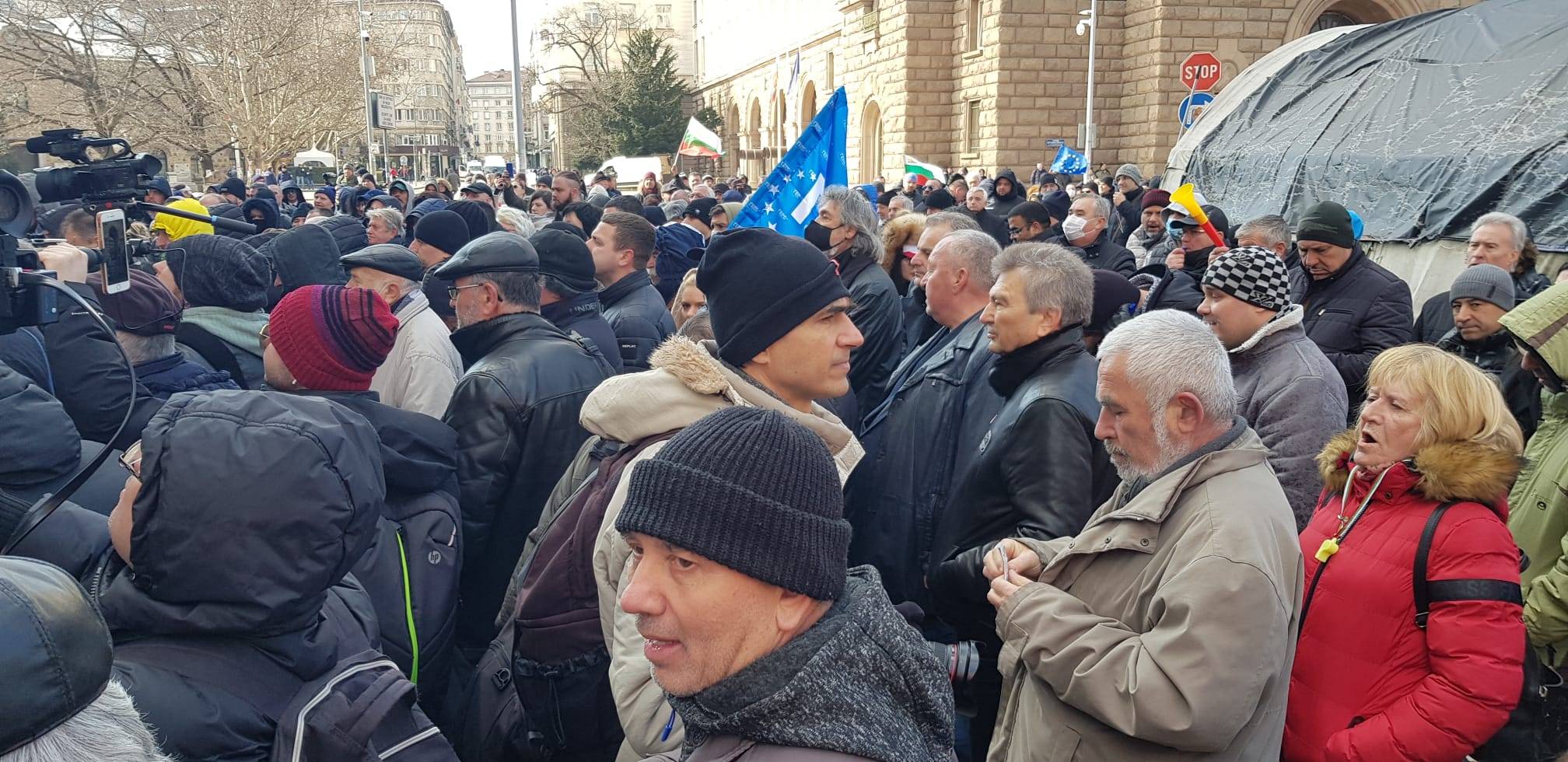  Протест на ГЕРБ рещу полицейските репресии 